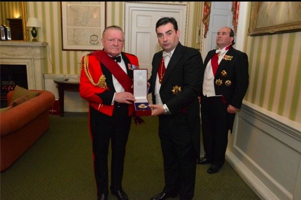 The Association of Foreign Title Holders in Malta hosts The Prince Davit at the Royal Patron s Dinner