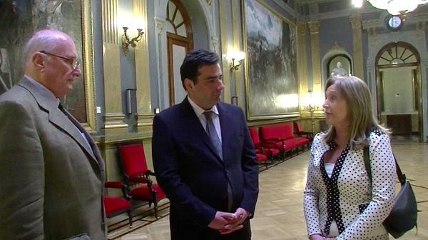 Royal visit to the Senate of the Kingdom of Spain