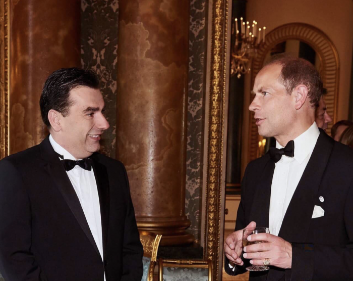 Buckingham Palace thank you dinner