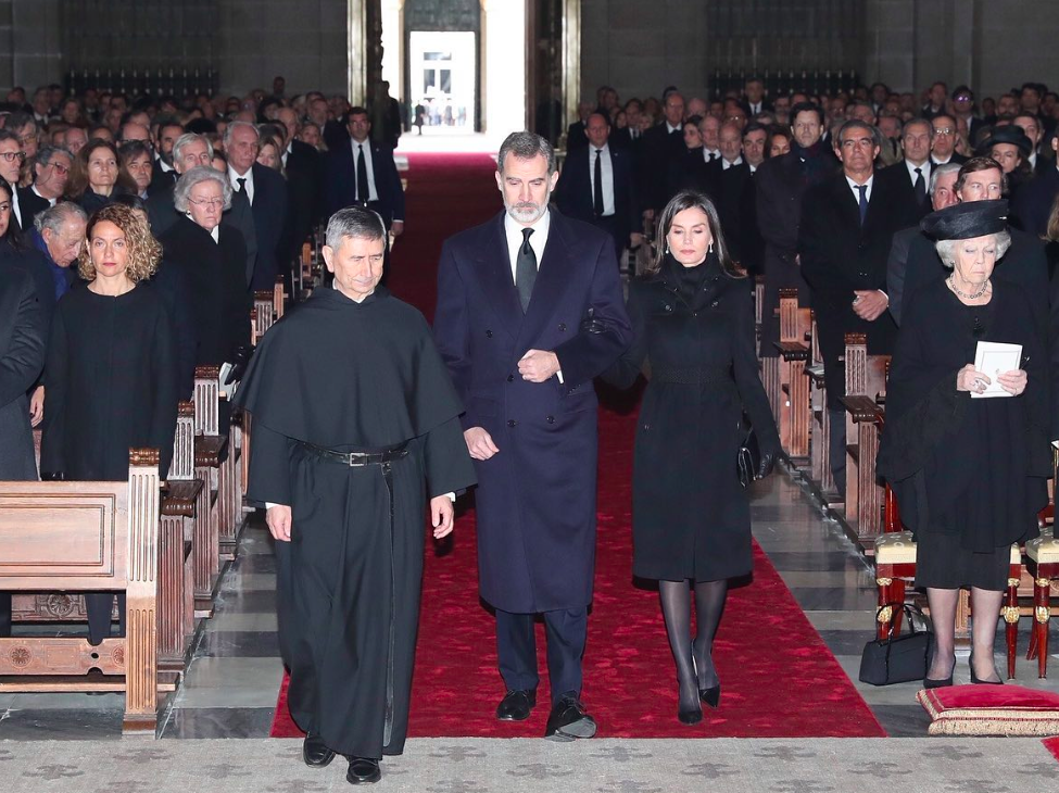 Institutional funeral in honour of Her Royal Highness The Infanta Doña Pilar of Borbon y Borbon (1)