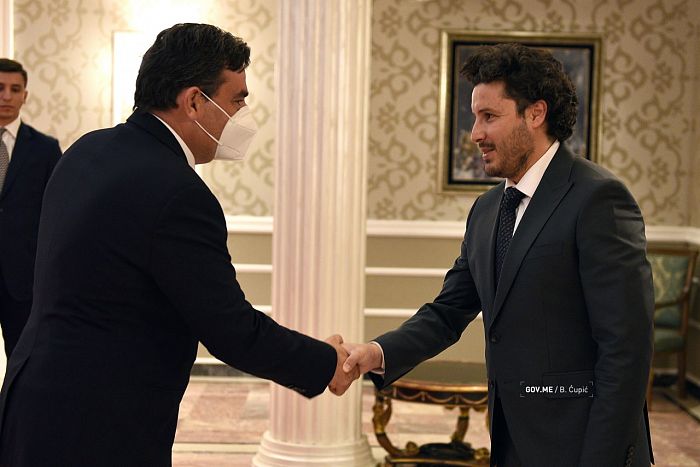 Meeting with the deputy Prime Minister of Montenegro