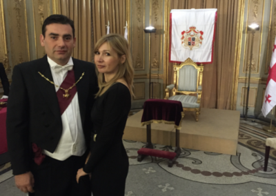 Investiture in Madrid,Palacio de Linares Kingdom of Spain