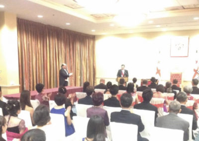 Investiture in Los Angeles,United States of America