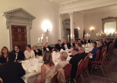 Welcome Dinner Irish Members Order Eagle of Georgia