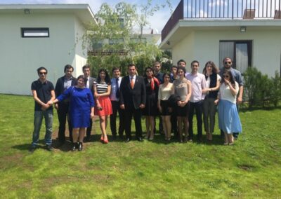 H.R.H. Prince Davit of Georgia meeting with students in Saguramo, Georgia