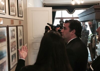 H.R.H. Prince Davit of Georgia visit to the Azerbaijani cultural centre after Mirza Fatali Akhundov