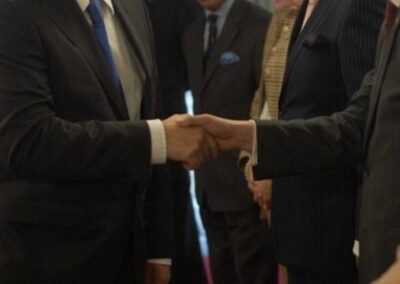 His Royal Highness The Crown Prince Davit of Georgia visits Order Eagle of Georgia Members