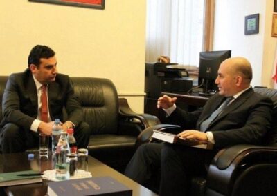 His Royal Highness The Crown Prince Davit of Georgia visits THE OFFICE OF THE STATE MINISTER OF GEORGIA FOR DIASPORA ISSUES