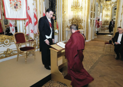 Investiture in Palais Liechtenstein in Vienna